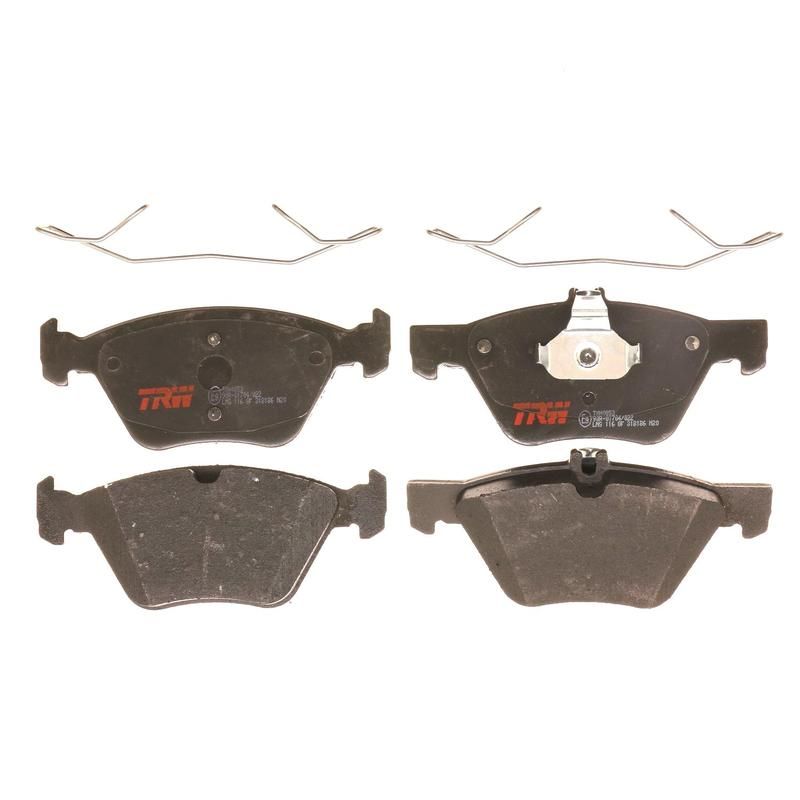 TRW PARTS TXH0853 TRW PREMIUM BRAKING - METALLIC BRAKE PAD SET - TXH0853