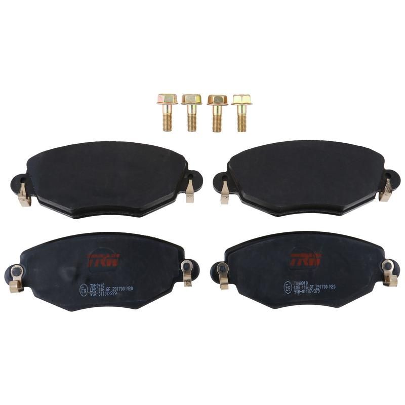 TRW PARTS TXH0910 TRW PREMIUM BRAKING - METALLIC BRAKE PAD SET - TXH0910