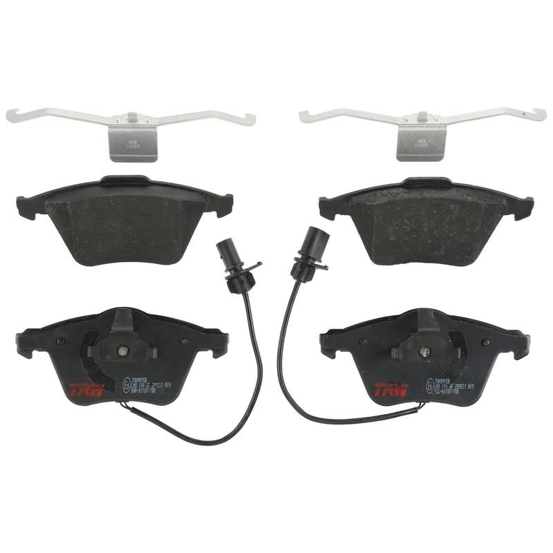 TRW PARTS TXH0915B TRW PREMIUM BRAKING - METALLIC BRAKE PAD SET - TXH0915B