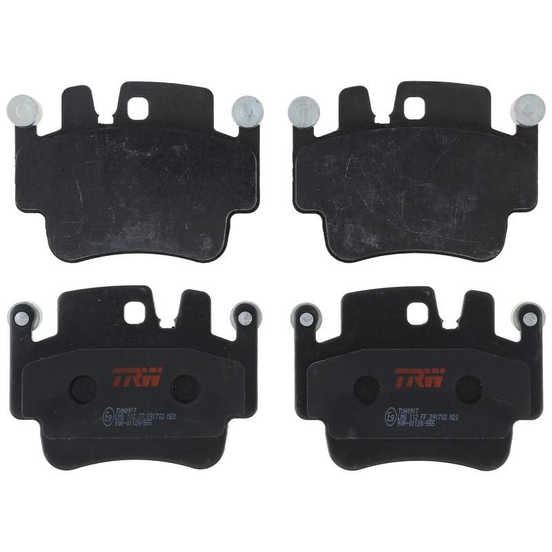 TRW PARTS TXH0917 TRW PREMIUM BRAKING - METALLIC BRAKE PAD SET - TXH0917