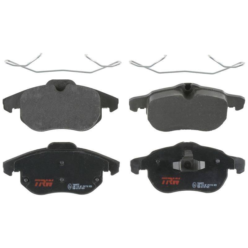 TRW PARTS TXH0972 TRW PREMIUM BRAKING - METALLIC BRAKE PAD SET - TXH0972