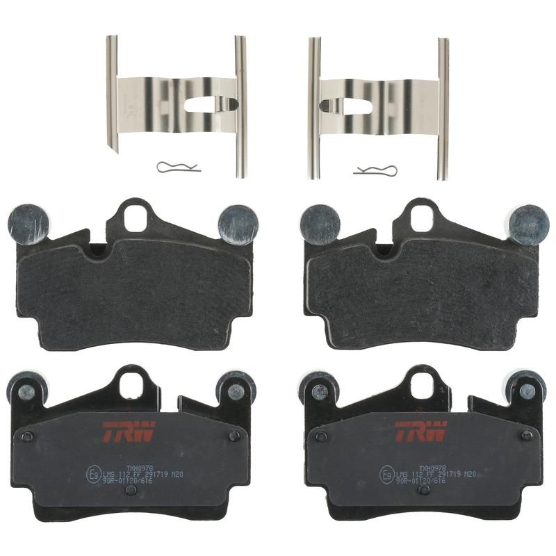 TRW PARTS TXH0978 TRW PREMIUM BRAKING - METALLIC BRAKE PAD SET - TXH0978