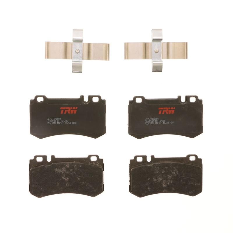 TRW PARTS TXH0984 TRW PREMIUM BRAKING - METALLIC BRAKE PAD SET - TXH0984