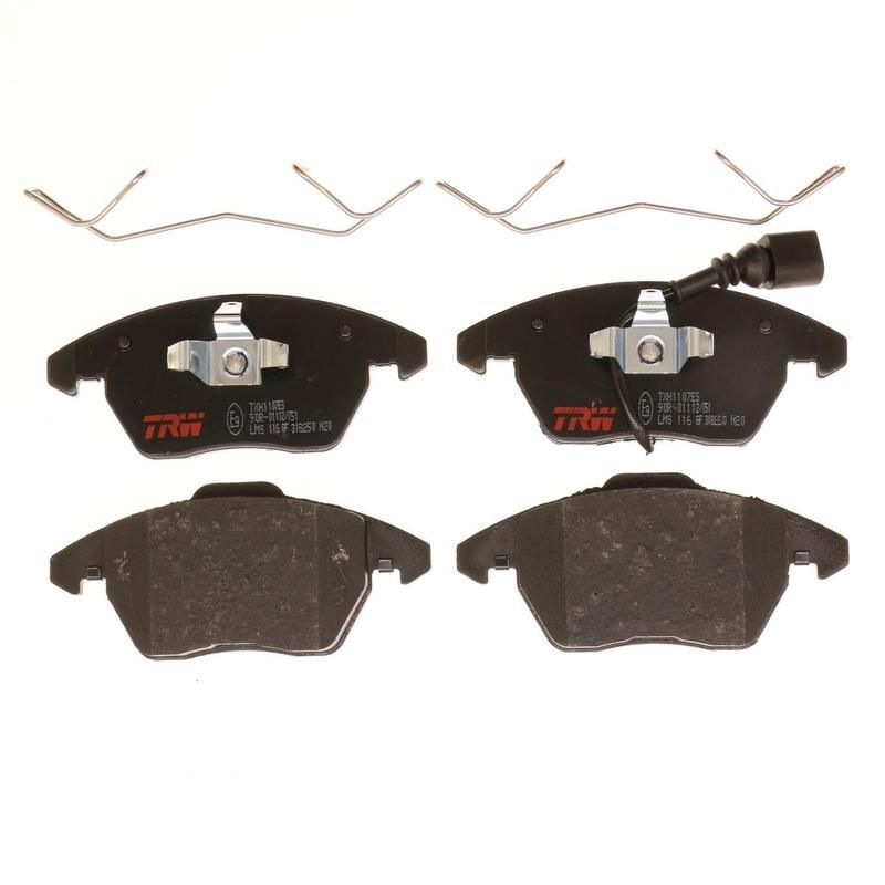 TRW PARTS TXH1107ES TRW PREMIUM BRAKING - METALLIC BRAKE PAD SET - TXH1107ES