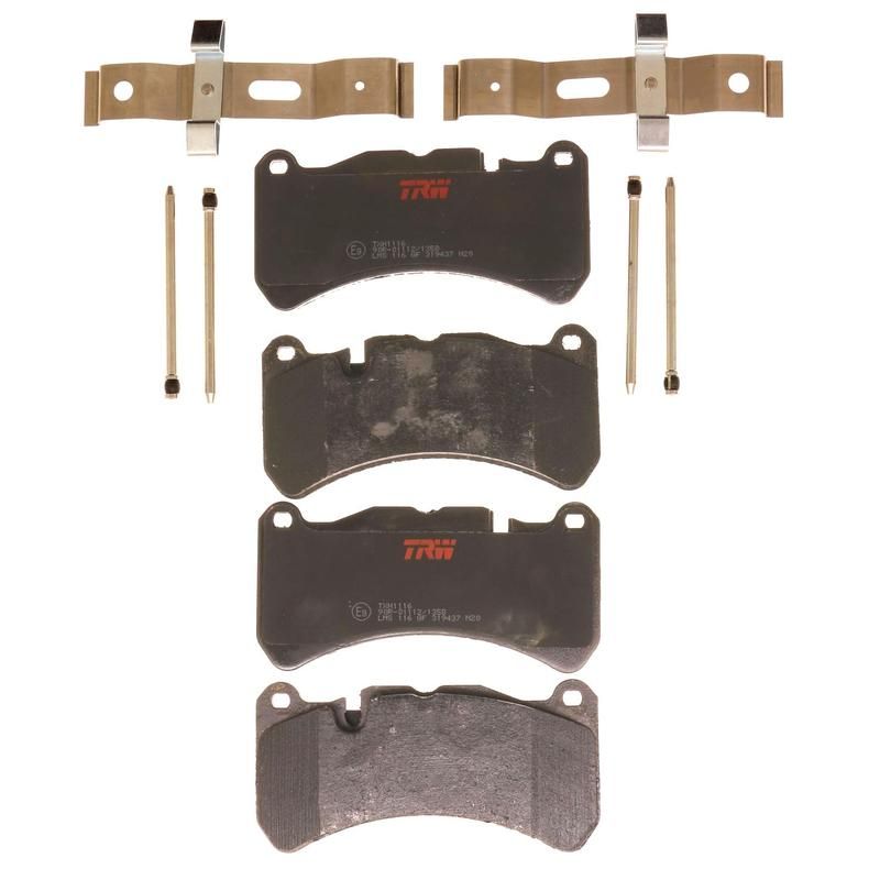TRW PARTS TXH1116 TRW PREMIUM BRAKING - METALLIC BRAKE PAD SET - TXH1116