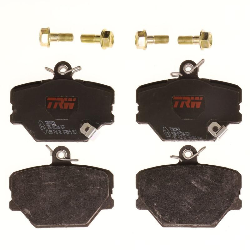 TRW PARTS TXH1252 TRW PREMIUM BRAKING - METALLIC BRAKE PAD SET - TXH1252