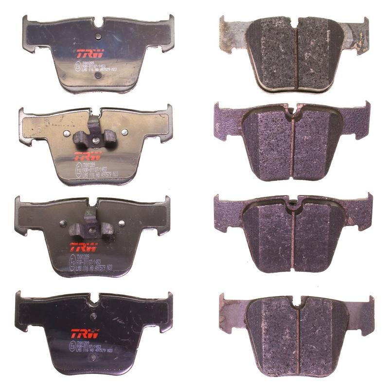 TRW PARTS TXH1289 TRW PREMIUM BRAKING - METALLIC BRAKE PAD SET - TXH1289