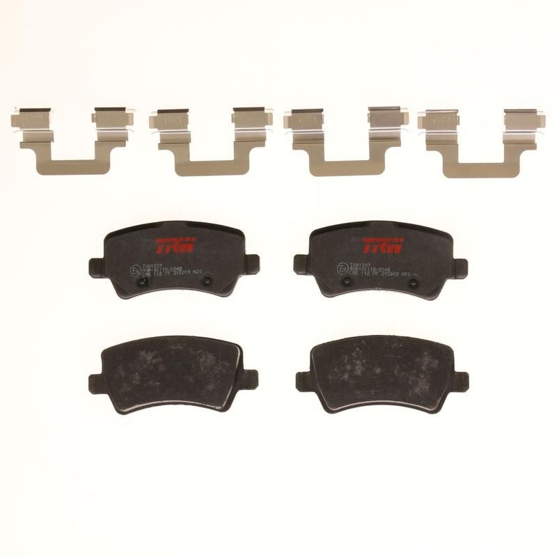TRW PARTS TXH1307 TRW PREMIUM BRAKING - METALLIC BRAKE PAD SET - TXH1307