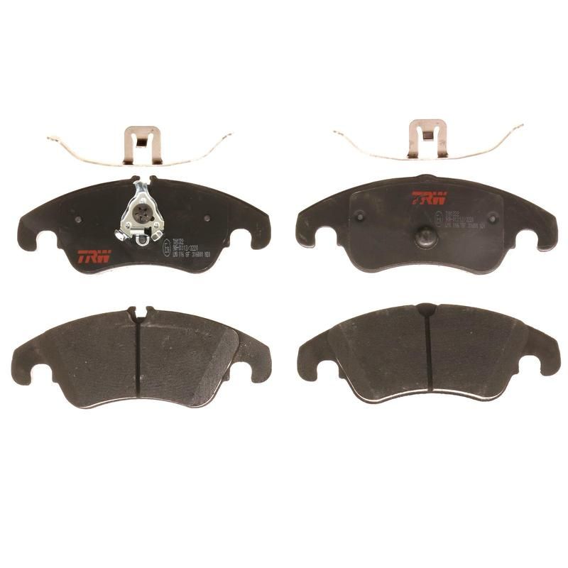 TRW PARTS TXH1322 TRW PREMIUM BRAKING - METALLIC BRAKE PAD SET - TXH1322