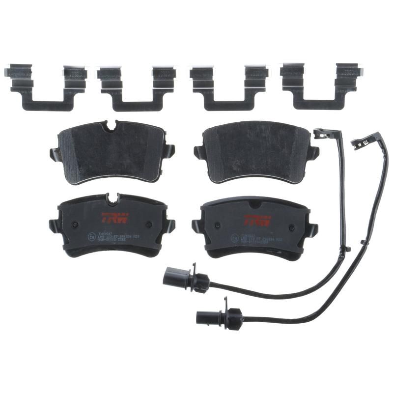 TRW PARTS TXH1547 TRW PREMIUM BRAKING - METALLIC BRAKE PAD SET - TXH1547