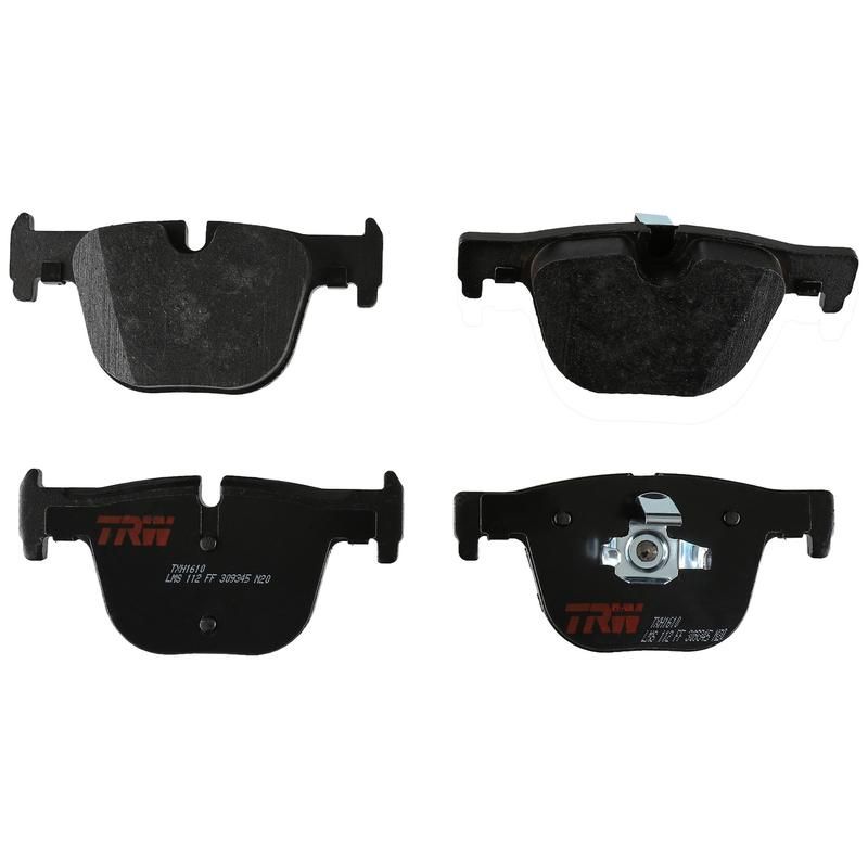 TRW PARTS TXH1610 TRW PREMIUM BRAKING - METALLIC BRAKE PAD SET - TXH1610