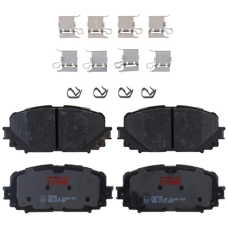 TRW PARTS TXH1628 TRW PREMIUM BRAKING - METALLIC BRAKE PAD SET - TXH1628