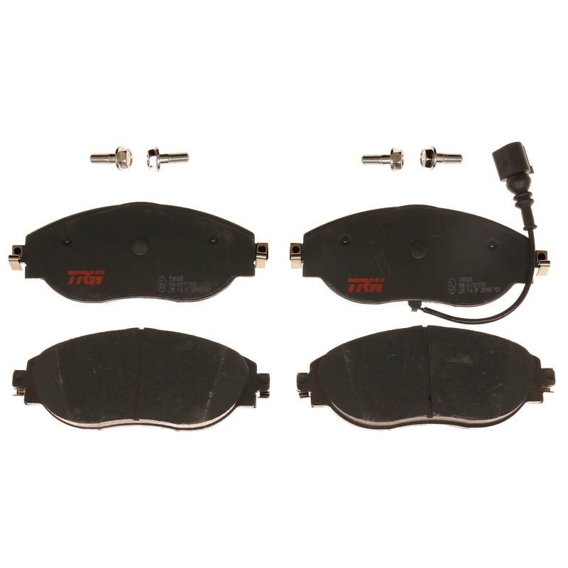 TRW PARTS TXH1633 TRW PREMIUM BRAKING - METALLIC BRAKE PAD SET - TXH1633