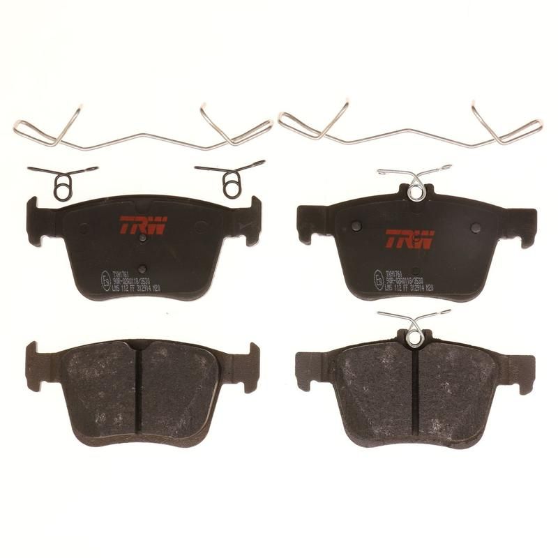 TRW PARTS TXH1761 TRW PREMIUM BRAKING - METALLIC BRAKE PAD SET - TXH1761