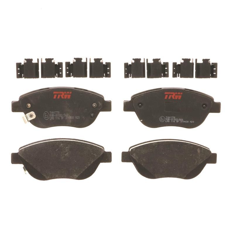 TRW PARTS TXH1778 TRW PREMIUM BRAKING - METALLIC BRAKE PAD SET - TXH1778