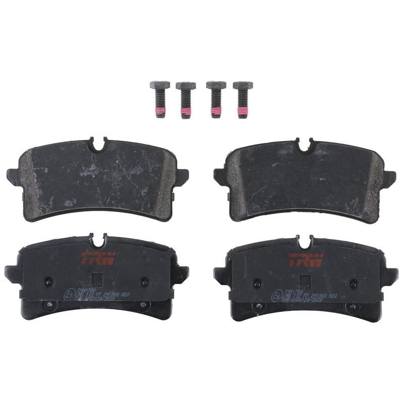 TRW PARTS TXH1780 TRW PREMIUM BRAKING - METALLIC BRAKE PAD SET - TXH1780