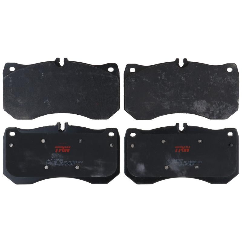 TRW PARTS TXH1781 TRW PREMIUM BRAKING - METALLIC BRAKE PAD SET - TXH1781