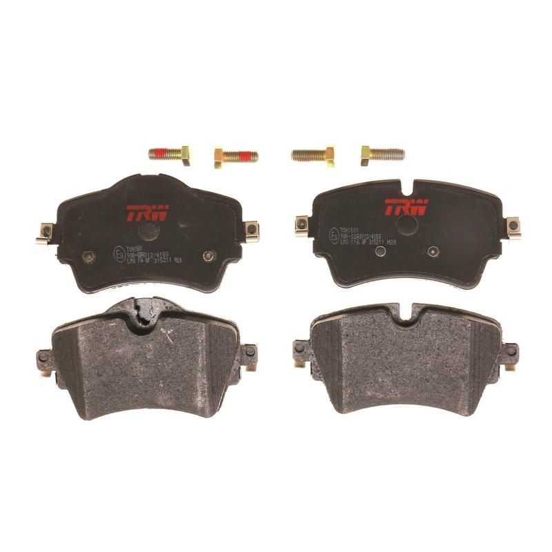 TRW PARTS TXH1801 TRW PREMIUM BRAKING - METALLIC BRAKE PAD SET - TXH1801
