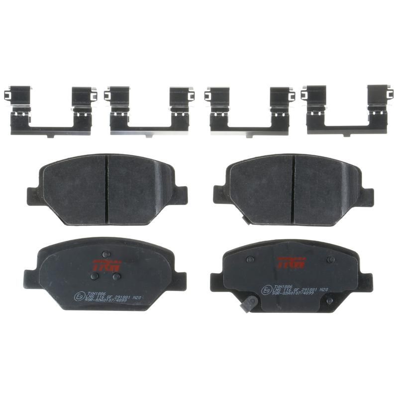 TRW PARTS TXH1886 TRW PREMIUM BRAKING - METALLIC BRAKE PAD SET - TXH1886