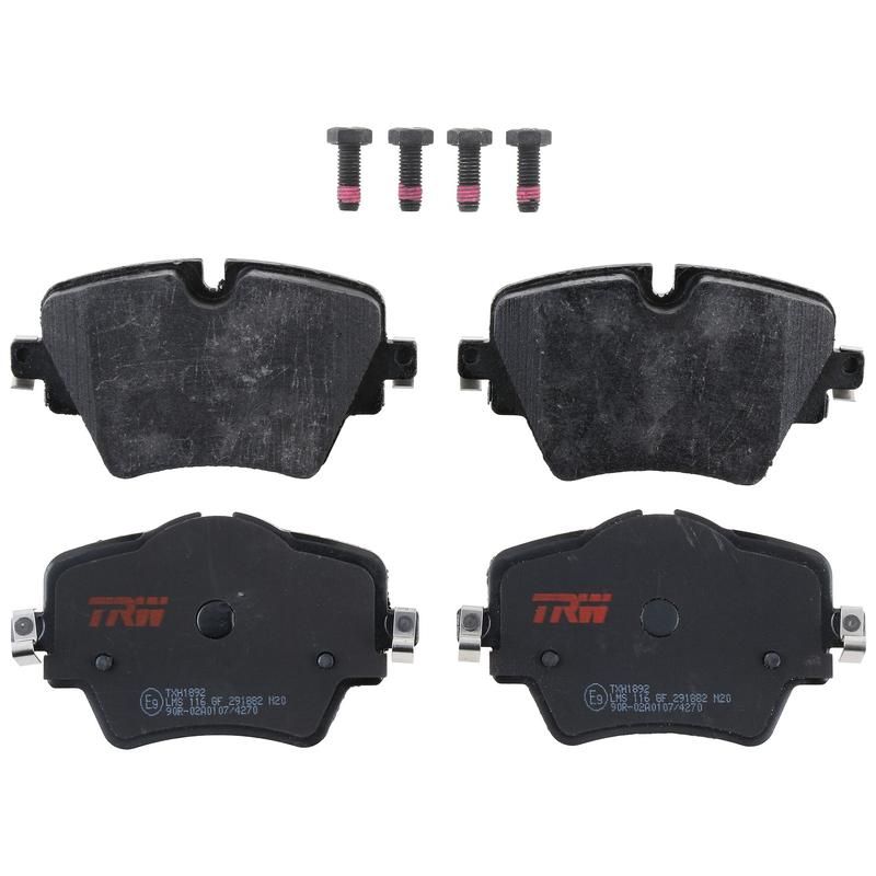 TRW PARTS TXH1892 TRW PREMIUM BRAKING - METALLIC BRAKE PAD SET - TXH1892
