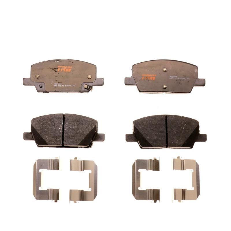 TRW PARTS TXH2019 TRW PREMIUM BRAKING - LOW MET BRAKE PAD KIT - TRH2019