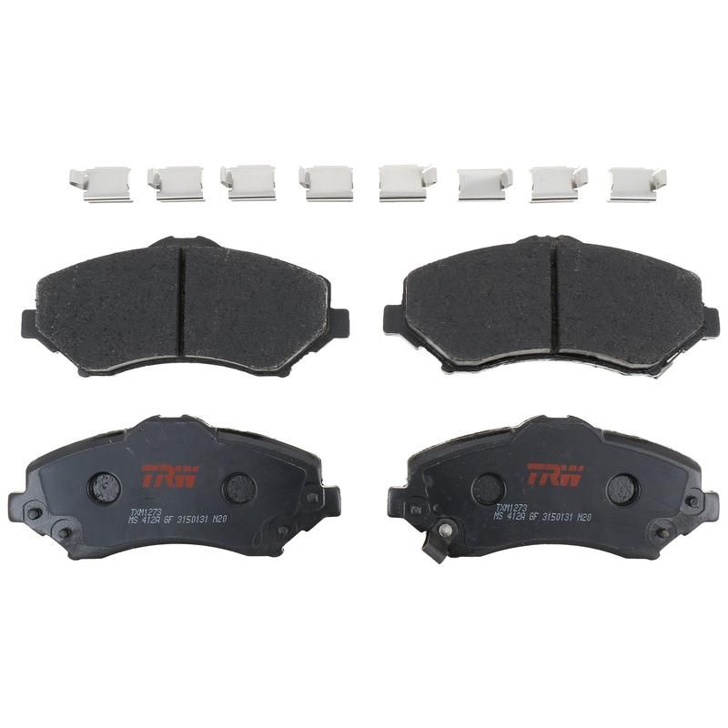TRW PARTS TXM1273 TRW PREMIUM BRAKING - METALLIC BRAKE PAD SET - TXM1273