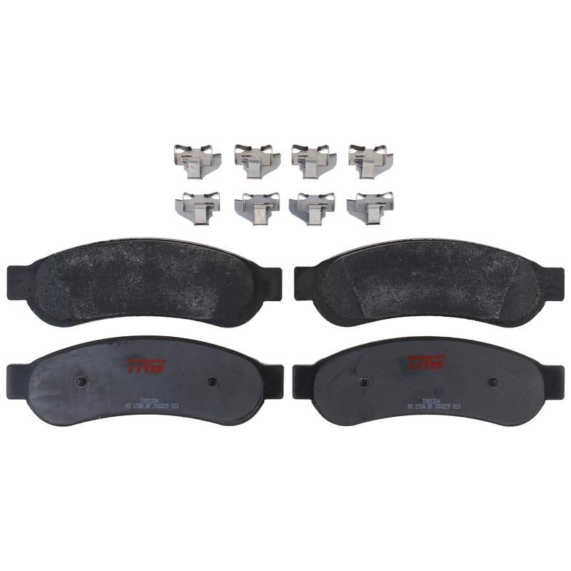 TRW PARTS TXM1334 TRW PREMIUM BRAKING - METALLIC BRAKE PAD SET - TXM1334