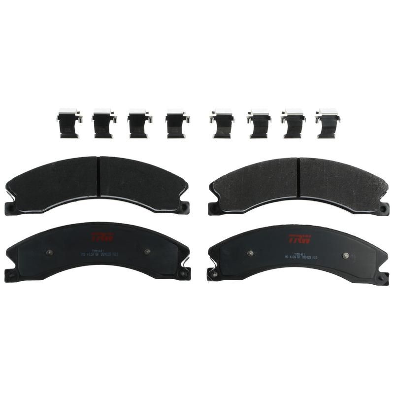 TRW PARTS TXM1411 TRW PREMIUM BRAKING - METALLIC BRAKE PAD SET - TXM1411