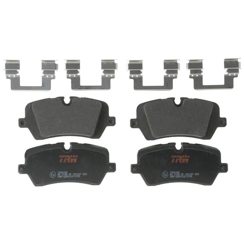 TRW PARTS TXM1692 TRW PREMIUM BRAKING - METALLIC BRAKE PAD SET - TXM1692