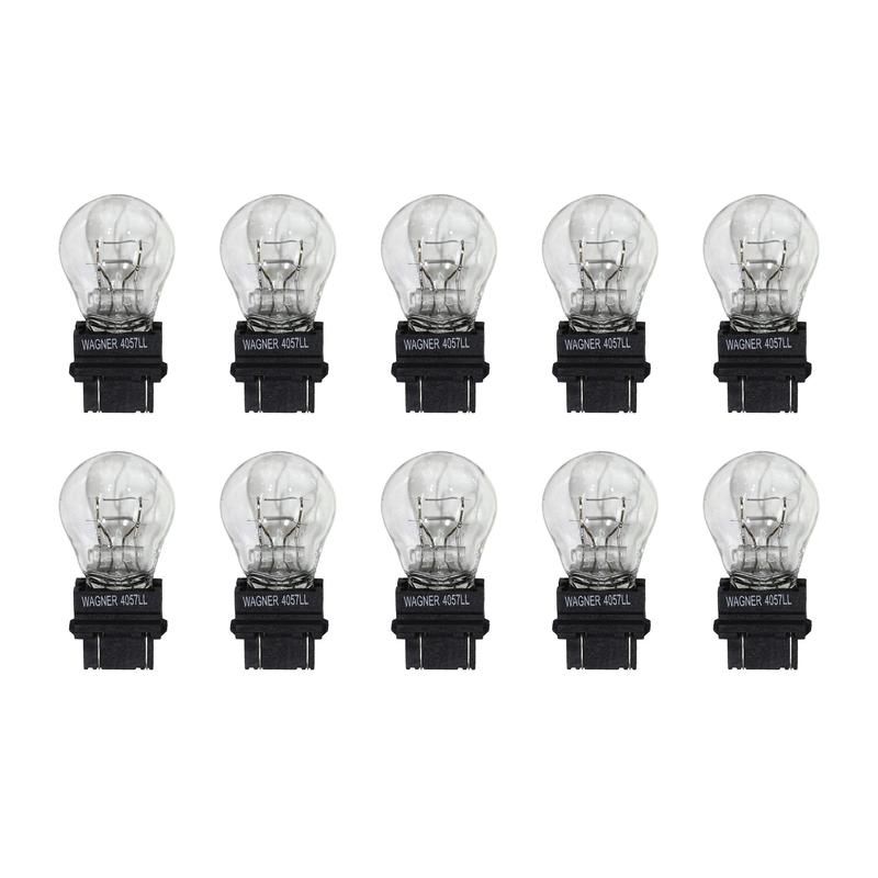 WAGNER LIGHTING 4057LL Long Life Multi-Purpose Light Bulb Box of 10