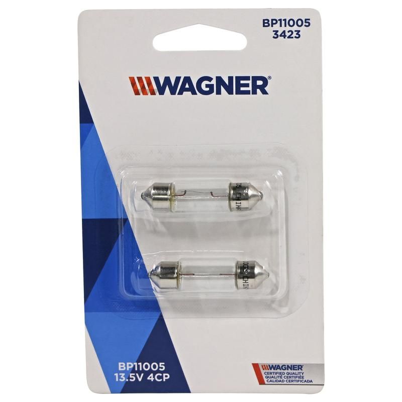 WAGNER LIGHTING BP11005 Standard Multi-Purpose Light Bulb Card of 2