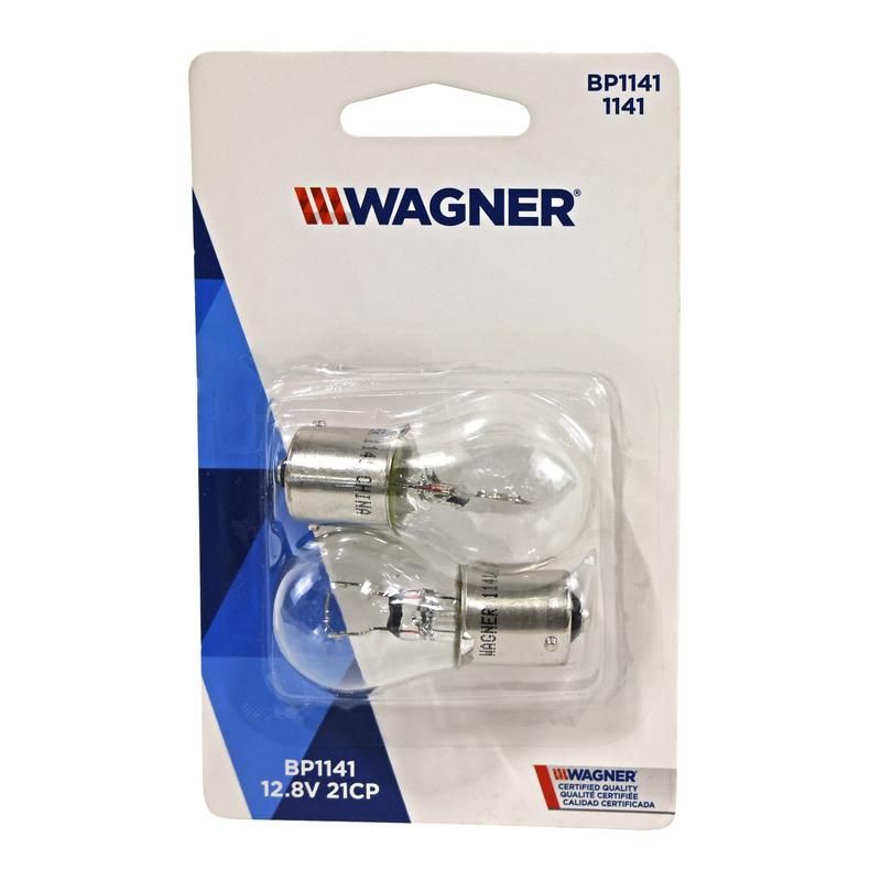 WAGNER LIGHTING BP1141 Standard Multi-Purpose Light Bulb Card of 2