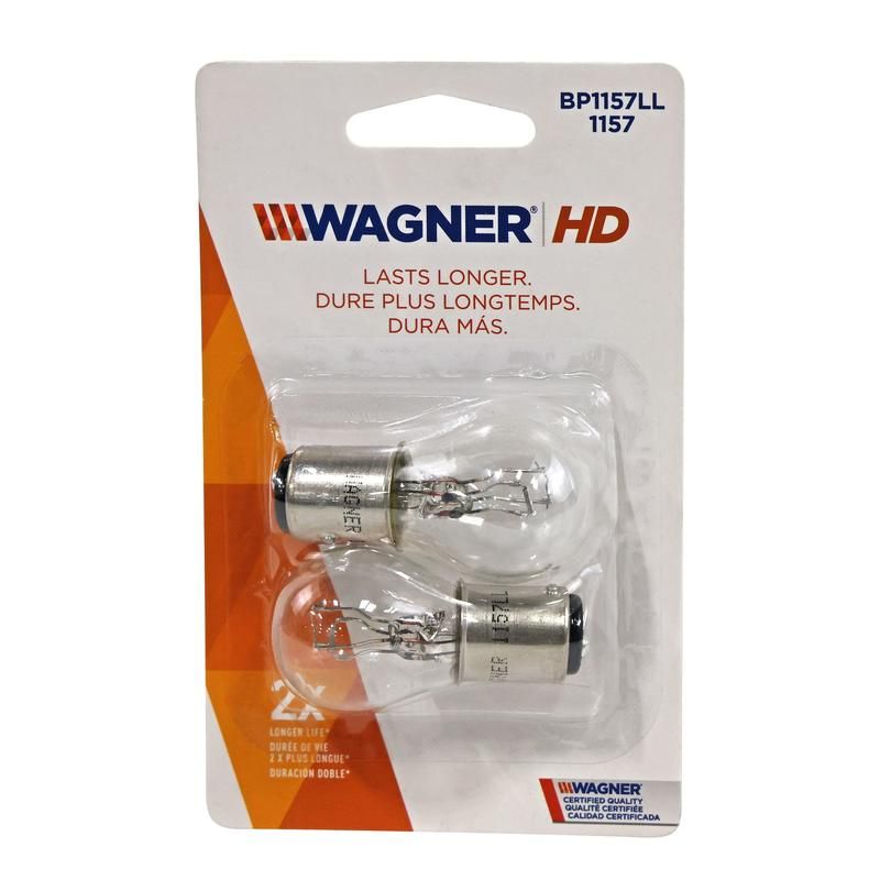 WAGNER LIGHTING BP1157LL Long Life Multi-Purpose Light Bulb Card of 2