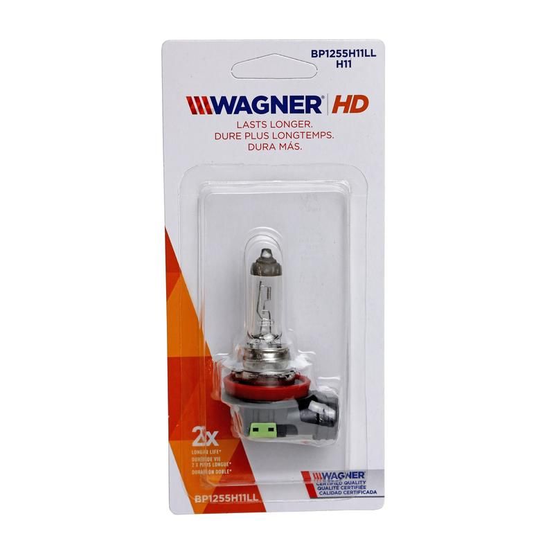 WAGNER LIGHTING BP1255/H11LL Multi-Purpose Light Bulb Card of 1