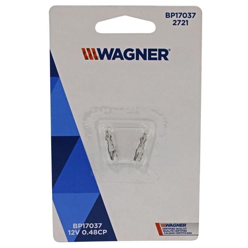 WAGNER LIGHTING BP17037 Standard Multi-Purpose Light Bulb Card of 2