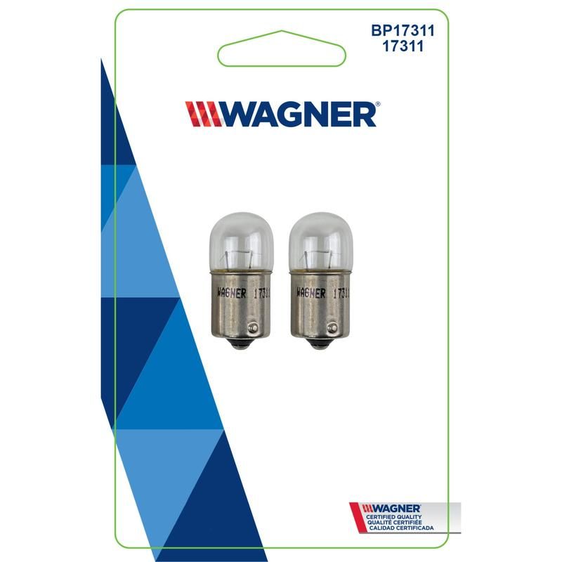 WAGNER LIGHTING BP17311 Standard Multi-Purpose Light Bulb Card of 2