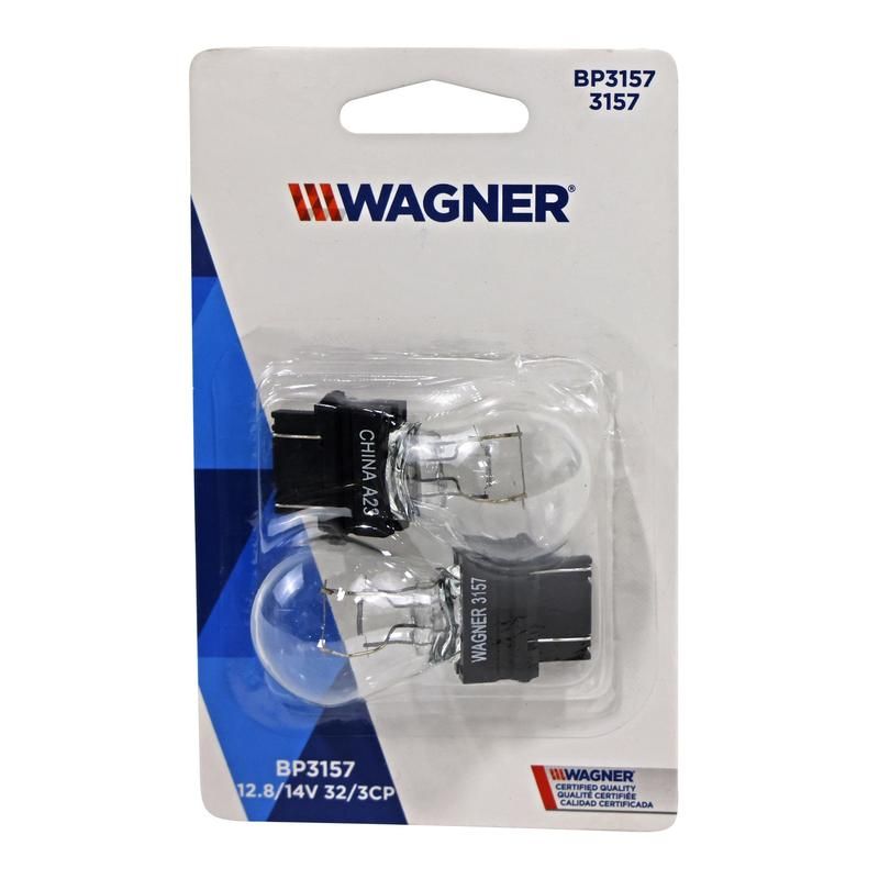 WAGNER LIGHTING BP3157 Standard Multi-Purpose Light Bulb Card of 2