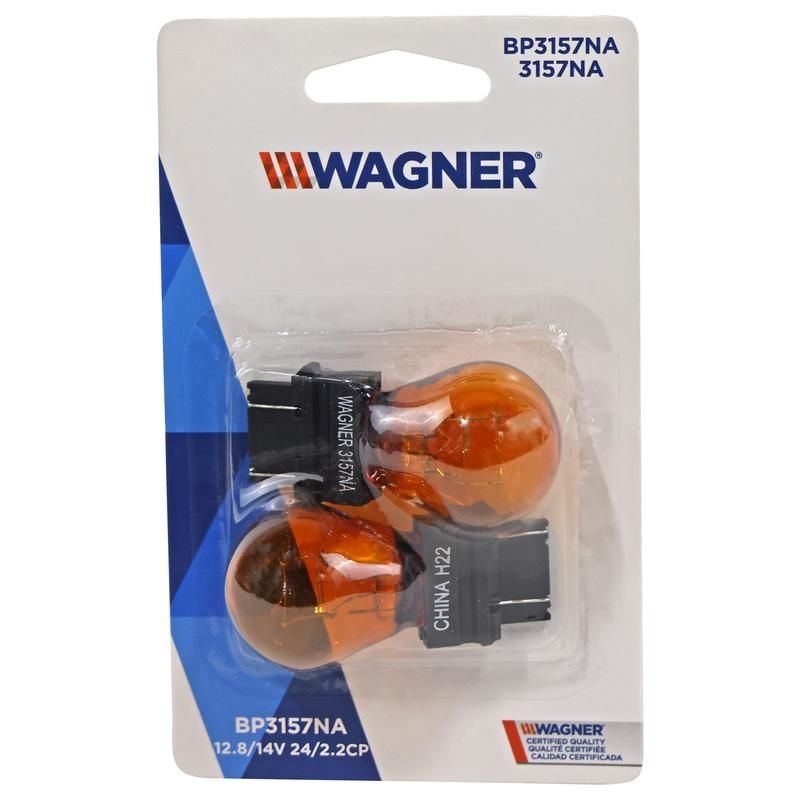 WAGNER LIGHTING BP3157NA Standard Multi-Purpose Light Bulb Card of 2