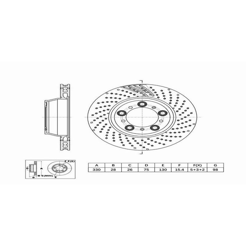 Winhere 6622955DR Brake Rotor