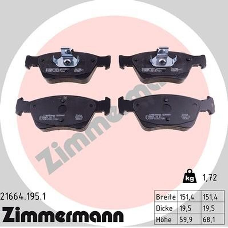 ZIMMERMANN 21664.195.1 Standard