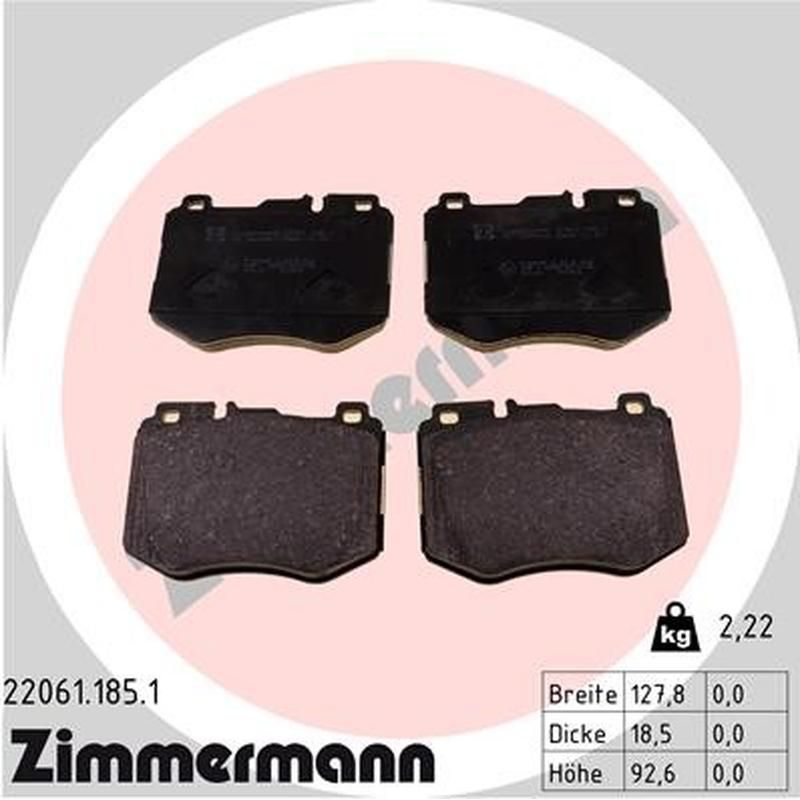 ZIMMERMANN 22061.185.1 Standard