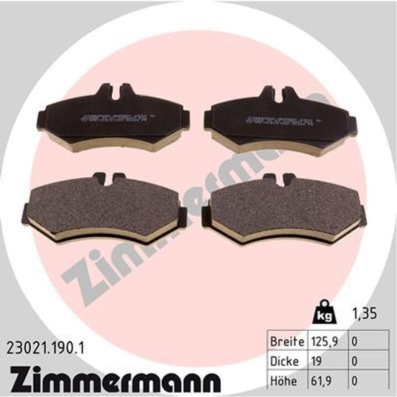 ZIMMERMANN 23021.190.1 Standard