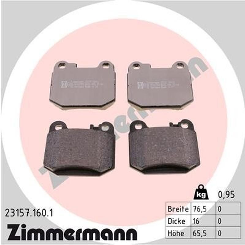 ZIMMERMANN 23157.160.1 Standard