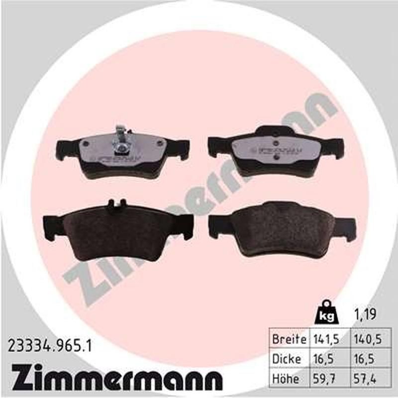 ZIMMERMANN 23334.965.1 rd:z dust reduced