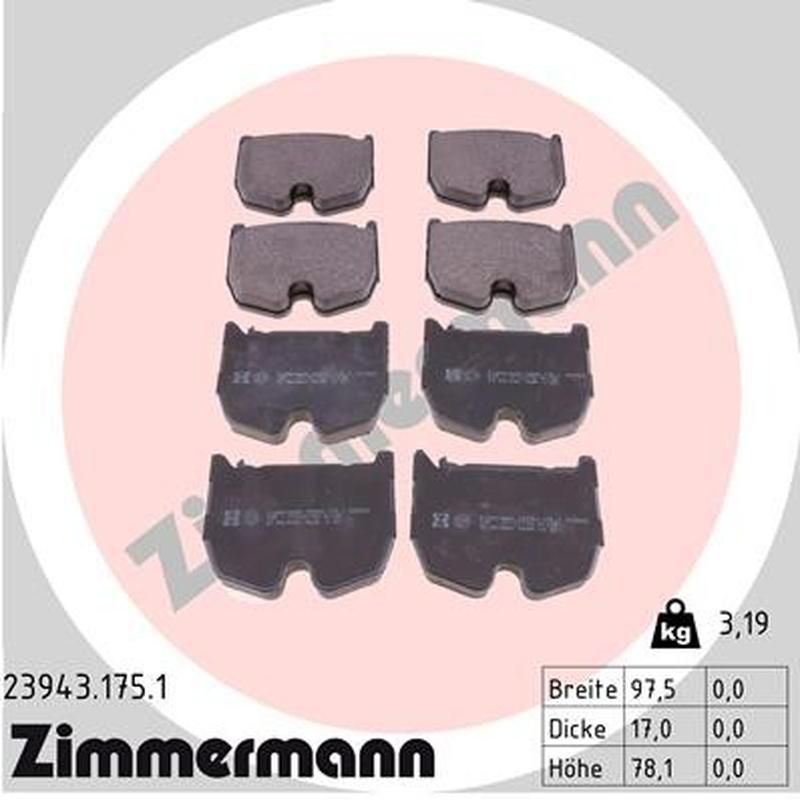 ZIMMERMANN 23943.175.1 Standard