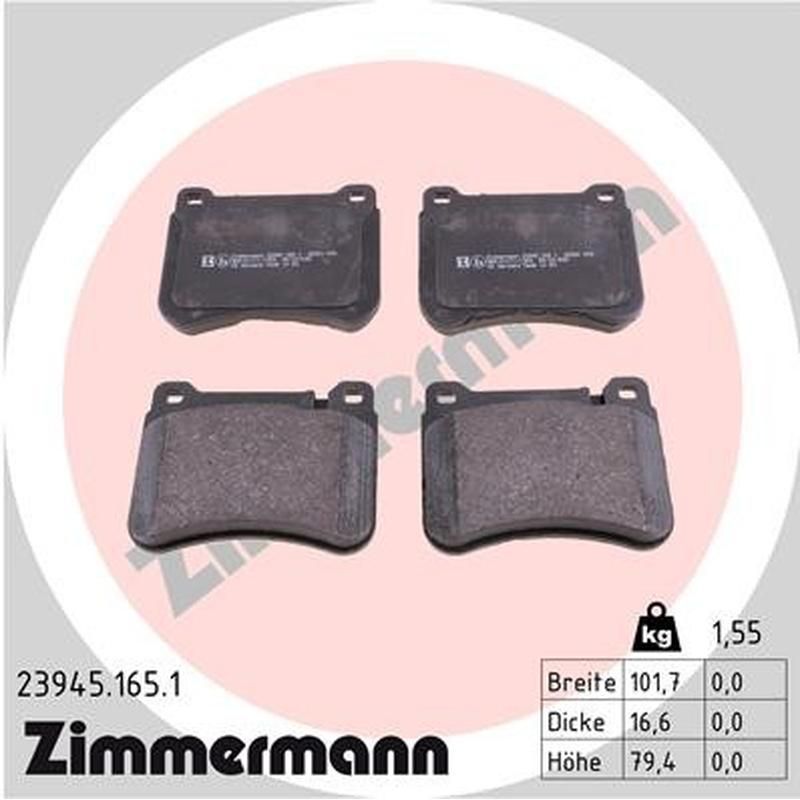 ZIMMERMANN 23945.165.1 Standard