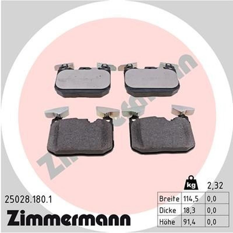 ZIMMERMANN 25028.180.1 Standard
