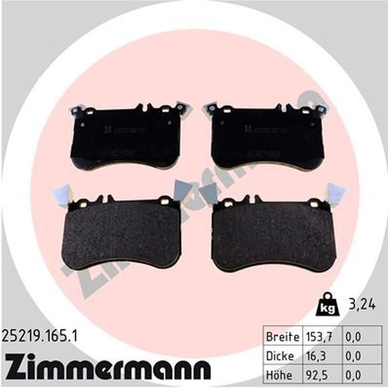 ZIMMERMANN 25219.165.1 Standard