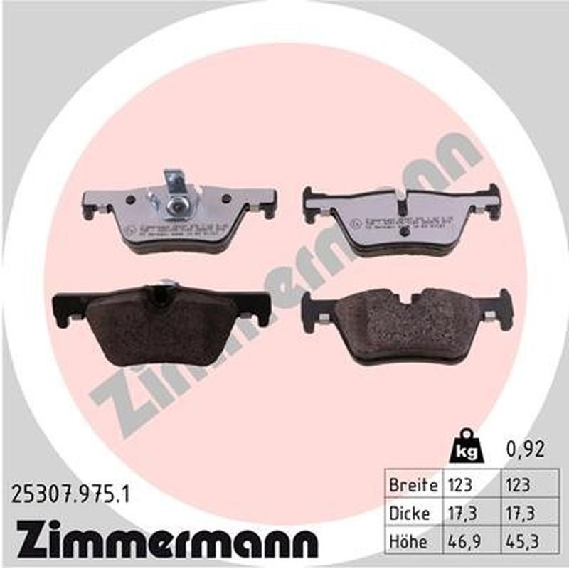 ZIMMERMANN 25307.975.1 rd:z dust reduced