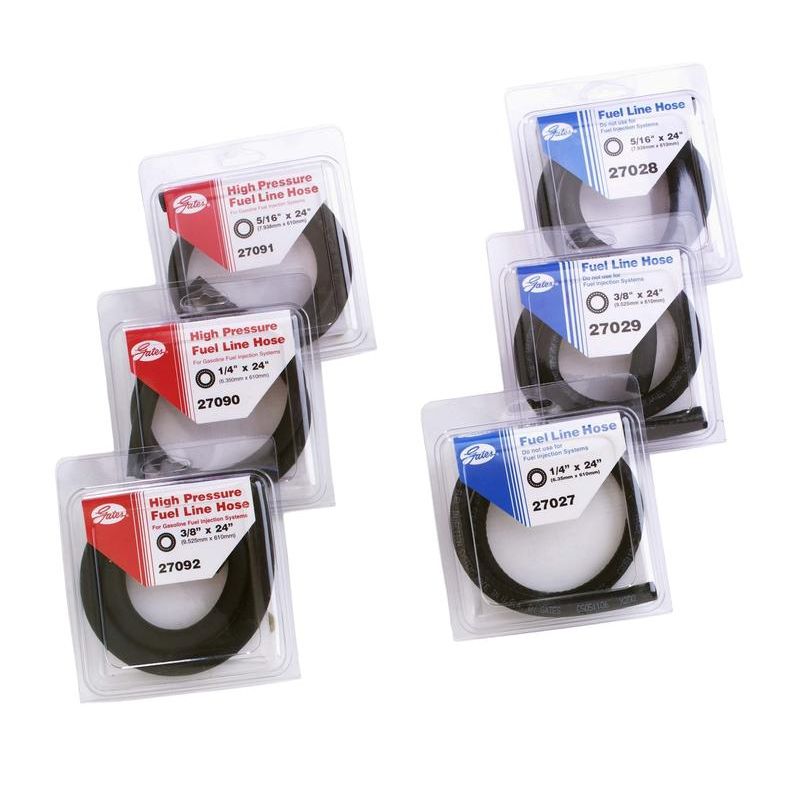 GATES 27029 Safety Stripe Fuel Line/PCV/Evaporative Emission Control (EEC) Hose